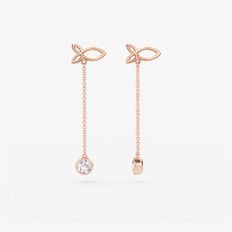 Fish Drop Earring
