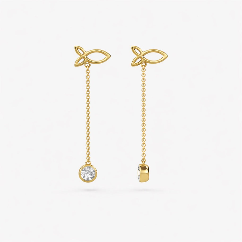 Fish Drop Earring