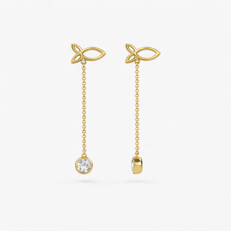 Fish Drop Earring
