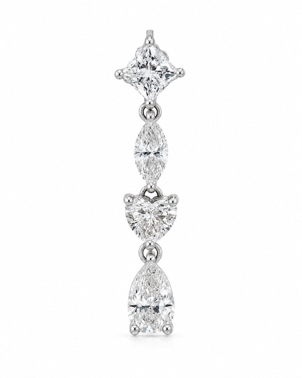 Eli Multi-shape Earring - Single Earring