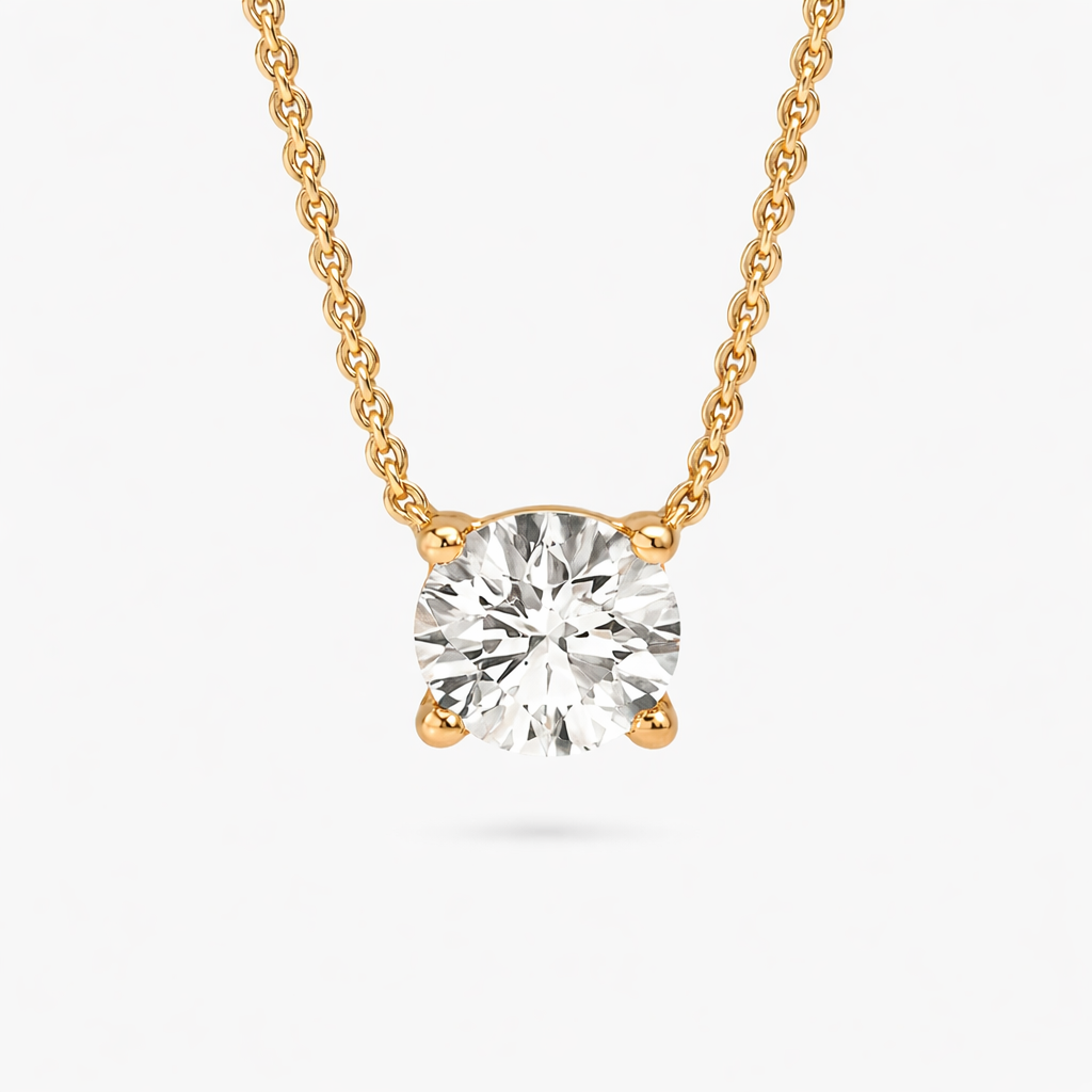 Floating pendant round